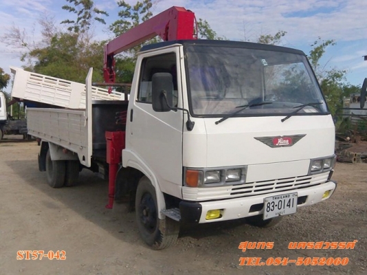 ขายด่วน รถบรรทุก 6 ล้อ HINO 117 แรง พร้อมเครน TADANO 3 ตัน 3 ท่อน สภาพพร้อมใช้งาน ราคาสุดคุ้ม ขายด่วน รถบรรทุก 6 ล้อ HINO 117 แรง พร้อมเครน TADANO 3 ตัน 3 ท่อน สภาพพร้อมใช้งาน ราคาสุดคุ้ม