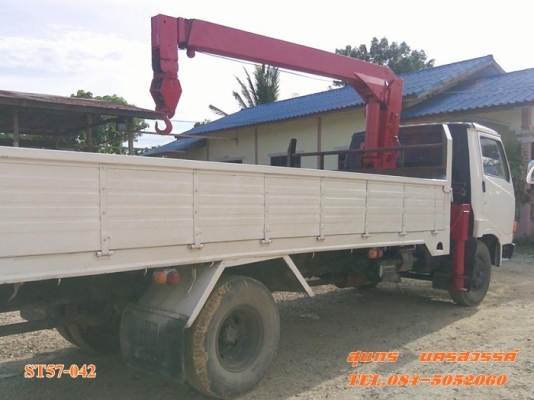 ขายด่วน รถบรรทุก 6 ล้อ HINO 117 แรง พร้อมเครน TADANO 3 ตัน 3 ท่อน สภาพพร้อมใช้งาน ราคาสุดคุ้ม ขายด่วน รถบรรทุก 6 ล้อ HINO 117 แรง พร้อมเครน TADANO 3 ตัน 3 ท่อน สภาพพร้อมใช้งาน ราคาสุดคุ้ม