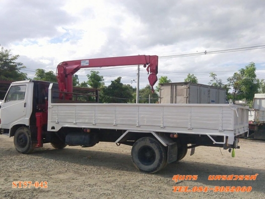 ขายด่วน รถบรรทุก 6 ล้อ HINO 117 แรง พร้อมเครน TADANO 3 ตัน 3 ท่อน สภาพพร้อมใช้งาน ราคาสุดคุ้ม ขายด่วน รถบรรทุก 6 ล้อ HINO 117 แรง พร้อมเครน TADANO 3 ตัน 3 ท่อน สภาพพร้อมใช้งาน ราคาสุดคุ้ม