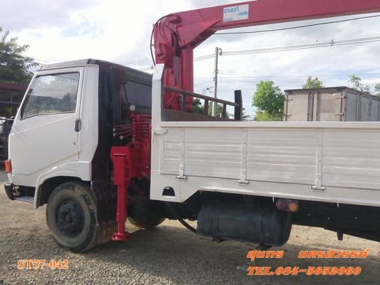 ขายด่วน รถบรรทุก 6 ล้อ HINO 117 แรง พร้อมเครน TADANO 3 ตัน 3 ท่อน สภาพพร้อมใช้งาน ราคาสุดคุ้ม ขายด่วน รถบรรทุก 6 ล้อ HINO 117 แรง พร้อมเครน TADANO 3 ตัน 3 ท่อน สภาพพร้อมใช้งาน ราคาสุดคุ้ม