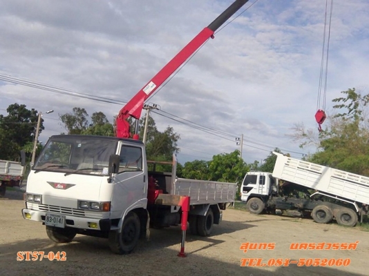 ขายด่วน รถบรรทุก 6 ล้อ HINO 117 แรง พร้อมเครน TADANO 3 ตัน 3 ท่อน สภาพพร้อมใช้งาน ราคาสุดคุ้ม ขายด่วน รถบรรทุก 6 ล้อ HINO 117 แรง พร้อมเครน TADANO 3 ตัน 3 ท่อน สภาพพร้อมใช้งาน ราคาสุดคุ้ม