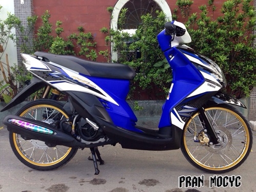 ขายyamaha mio-z สีดำน้ำเงินขาว ปี2554 ขายyamaha mio-z สีดำน้ำเงินขาว ปี2554