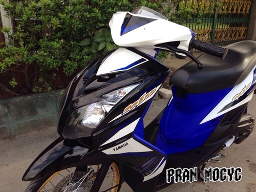 ขายyamaha mio-z สีดำน้ำเงินขาว ปี2554 ขายyamaha mio-z สีดำน้ำเงินขาว ปี2554