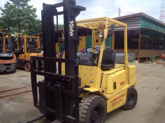 ขายด่วนๆ ราคาพิเศษๆ รถยก YALE น้ำหนักยก 3 ตัน เสาสูง 3 เมตร เครื่องดีเซล เกียร์ออโต้