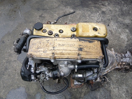 ขายเครื่องยนต์ isuzuมังกรทองพร้อมเกียร์ 29550 บาท
