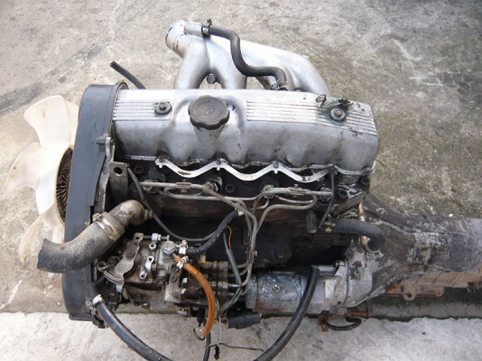 ขายเครื่องยนต์ดีเซล mitsu 4D56 พร้อมเกียร์ 17550 บาท