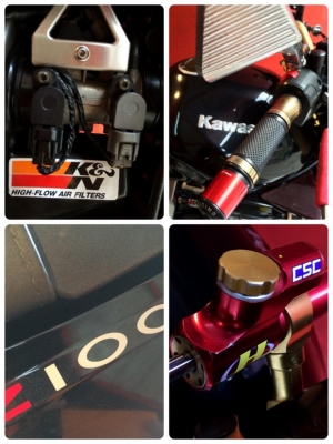 T&amp;T BIKE RAMA2 ขาย KAWAZAKI Z1000 ปี06 เอกสารinv+สรรพสามิต พรบ.ครบ รถสภาพนางฟ้า ของแต่งเต็มคันราคา195000