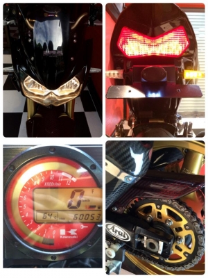 T&amp;T BIKE RAMA2 ขาย KAWAZAKI Z1000 ปี06 เอกสารinv+สรรพสามิต พรบ.ครบ รถสภาพนางฟ้า ของแต่งเต็มคันราคา195000