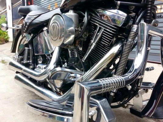 ต้ำพระราม2ขาย HARLAY DAVIDSON FATBOY EVO 1450CC เป็นเครื่อง 1600CC ปี1997 แท้ๆอินวอย สรรพสามิต แท้ๆ