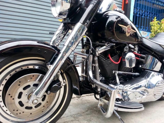 ต้ำพระราม2ขาย HARLAY DAVIDSON FATBOY EVO 1450CC เป็นเครื่อง 1600CC ปี1997 แท้ๆอินวอย สรรพสามิต แท้ๆ