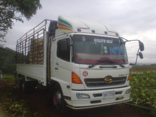 ขายด่วน ! รถบรรทุก 6 ล้อใหญ่  HINO MEGA FG1JMPA  ปี47