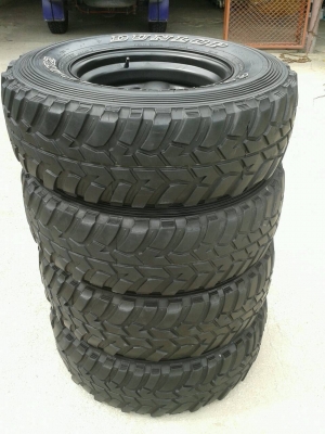 ขาย กะทะ16ลบ30พร้อมยางMud265 ขาย กะทะ16ลบ30พร้อมยางMud265