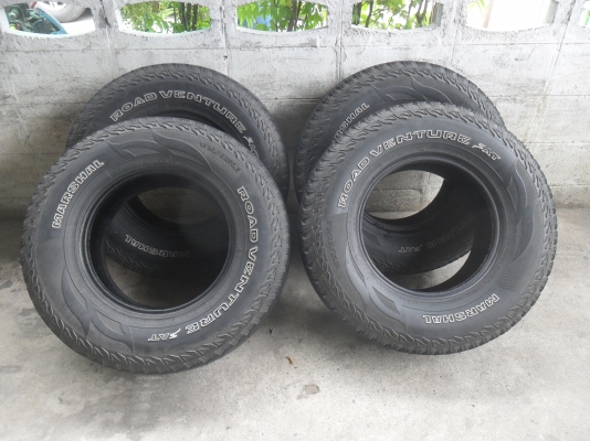 ยาง MARSHAL 265/75R16 ปี11 ผ้าใบ 10ชั้น สวยๆ 4 เส้น ราคา 4000 บาท