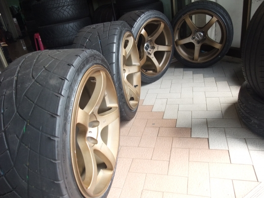 จับล้อ Prodrive ขอบ 18 9.5 10.5 รัดยางR1R