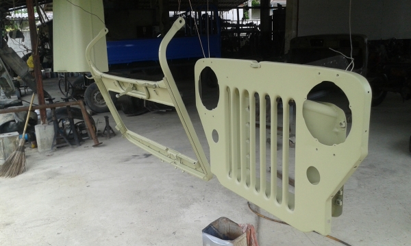 ขาย Body Jeep CJ3B ทำสีแล้ว ขาย Body Jeep CJ3B ทำสีแล้ว