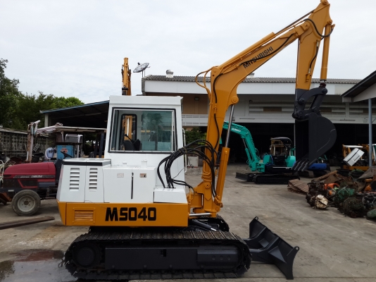 ขาย รถขุด MITSUBISHI รุ่น MS040 แทร็กเหล็ก มือสองญี่ปุ่น ขาย รถขุด MITSUBISHI รุ่น MS040 แทร็กเหล็ก มือสองญี่ปุ่น