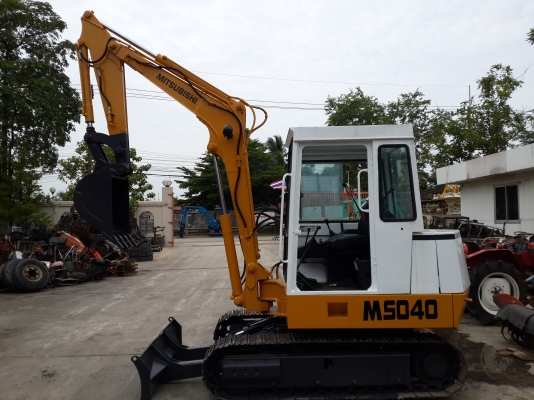 ขาย รถขุด MITSUBISHI รุ่น MS040 แทร็กเหล็ก มือสองญี่ปุ่น