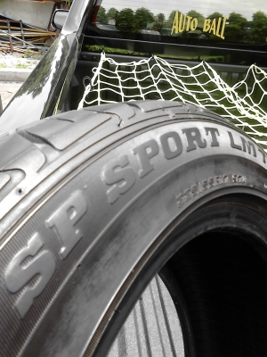 225/55R17 ปี2013 DUNLOP SP SPORT LM 703 มี 2 เส้น Tel.081-427-3941