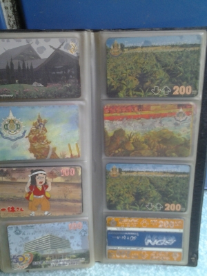 บัตรโทรศัพท์และบัตรเติมเงินสำหรับนักสะสม