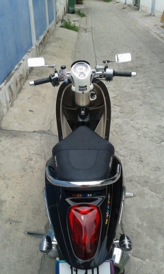 Honda scoopy i ปี 52 สีดำ น้ำตาล ล้อแม็ค ราคา18900