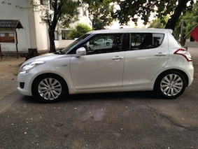 ขายรถบ้านSwift 1.25 GLX TOPสีขาว สภาพป้ายแดง พร้อมติดLPG ประหยัดมากกกกก