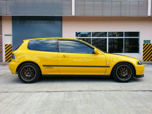 ขายEG-3D เครื่องB16A เจ้าของขายเอง กรองHKS ค้ำZINITH ล้อLENSO 15" ดิส4ล้อ ท่อHKSแท้ เบาะแขนเดี่ยว