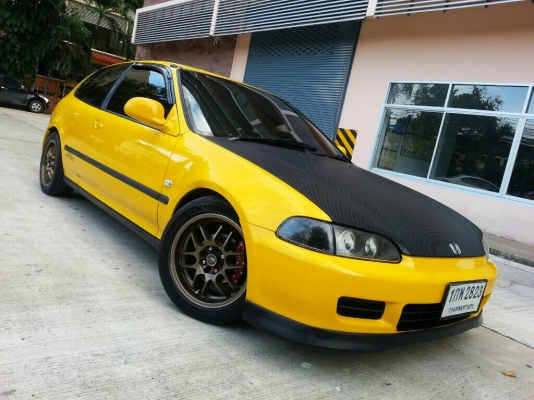 ขายEG-3D เครื่องB16A เจ้าของขายเอง กรองHKS ค้ำZINITH ล้อLENSO 15" ดิส4ล้อ ท่อHKSแท้ เบาะแขนเดี่ยว