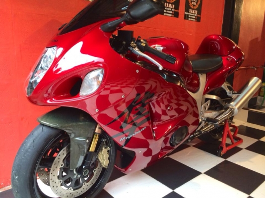 T&amp;T BIKE RAMA2ขายHAYABUSA 1300 ปี2004 ไมล์วิ่งมา 2XXXX โล เอกสารinv+สรรพสามิตราคาพิเศษๆ 189000 ฿