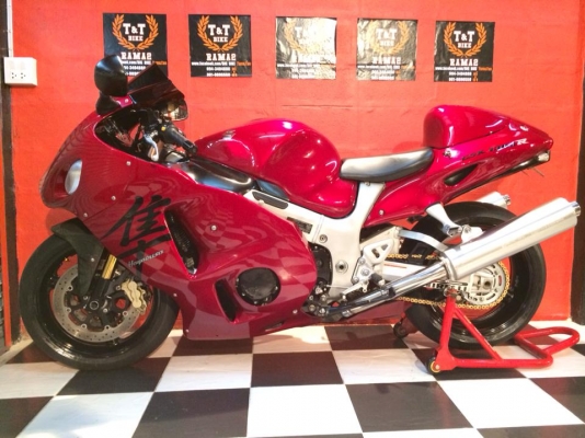 T&amp;T BIKE RAMA2ขายHAYABUSA 1300 ปี2004 ไมล์วิ่งมา 2XXXX โล เอกสารinv+สรรพสามิตราคาพิเศษๆ 189000 ฿