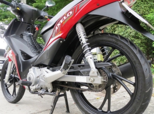 Shogun Axelo 125 R Fi  สุดยอดรถครอบครัว สเปคเทพเหนือกว่าใคร  สตาร์ทมือ ดิสก์เบรค หน้า หลัง  เพียง 30,900 บาท