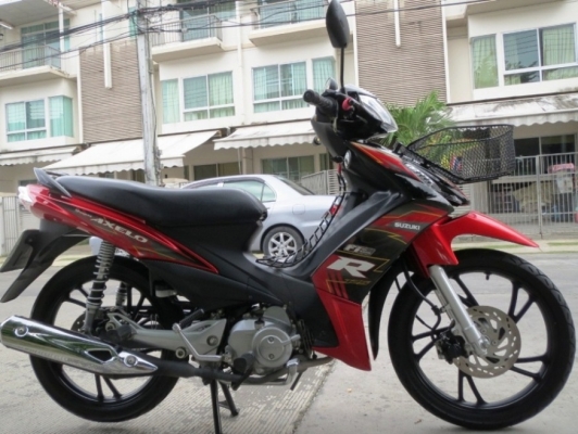 Shogun Axelo 125 R Fi  สุดยอดรถครอบครัว สเปคเทพเหนือกว่าใคร  สตาร์ทมือ ดิสก์เบรค หน้า หลัง  เพียง 30,900 บาท
