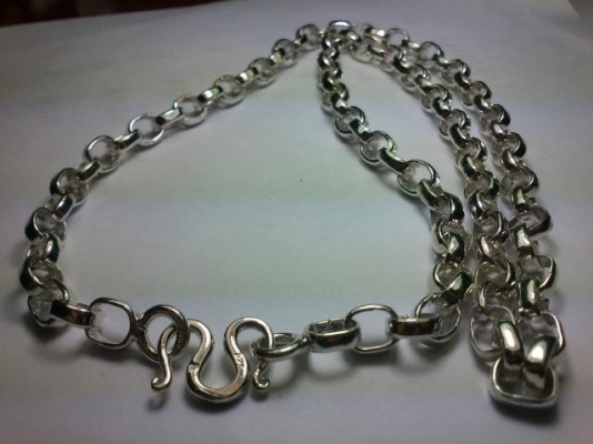 สร้อยคอเงินแท้ห้อยพระ