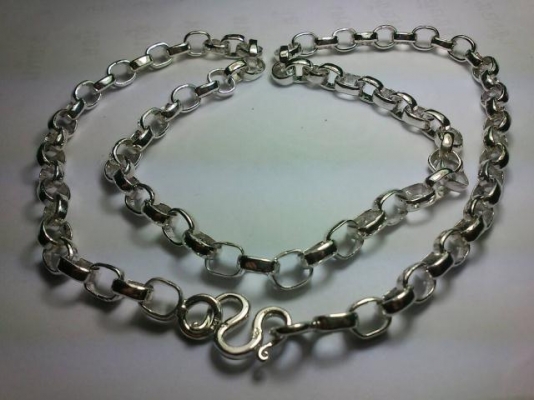 สร้อยคอเงินแท้ห้อยพระ