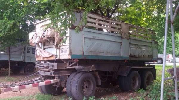 ขายลูกพ่วงดัมพ์สามมิตร 3 เพลายัด ยาว 6 เมตร ยังไม่ลงเล่ม