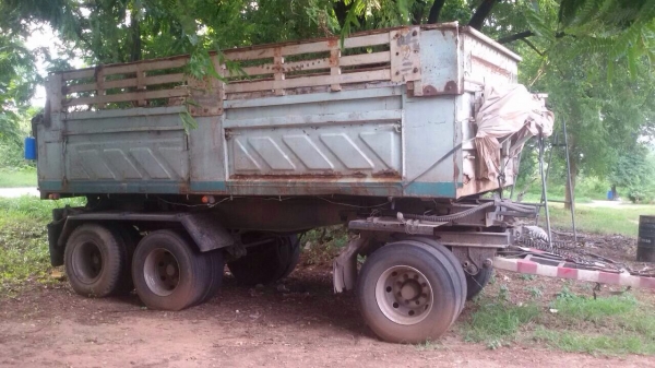 ขายลูกพ่วงดัมพ์สามมิตร 3 เพลายัด ยาว 6 เมตร ยังไม่ลงเล่ม