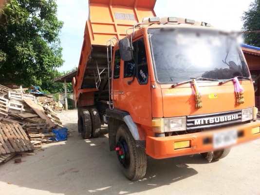 ขายรถบรรทุกหกล้อดัมพ์ MISUBISHI FM515 เครื่อง 6D16-195 แรง ปี 51 ทะเบียนพร้อม