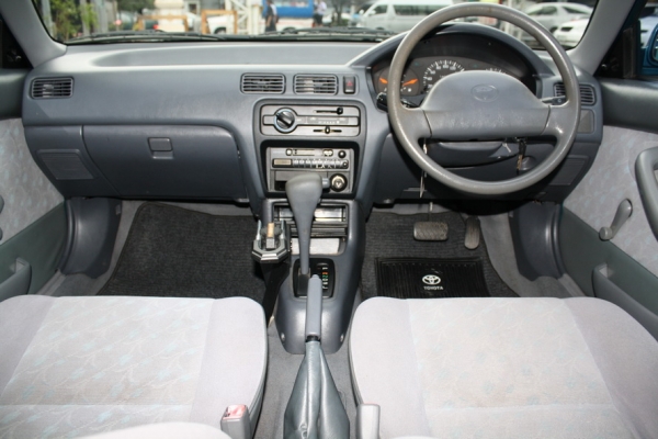 TOYOTA SOLUNA V-VERSION 1.5 SLi ปี 1999 เกียร์ออโต้ สุดยอดรถประหยัดน้ำมัน ราคาถูก Toyota Soluna ออโต้ ก.มือหมุน เบาะผ้า เครื่องเเน่นมาก วิ่งน้อย เเอร์ฉ่ำ ช่วงล่างดี เกียร์สมบูรณ์ รับประกันไม่เคยชน 100 \% รุ่นนี้อะไหล่ถูกดูเเลง่าย ภาษี/พรบ เพิ่งต่อไป TOYOTA SOLUNA V-VERSION 1.5 SLi ปี 1999 เกียร์ออโต้ สุดยอดรถประหยัดน้ำมัน ราคาถูก Toyota Soluna ออโต้ ก.มือหมุน เบาะผ้า เครื่องเเน่นมาก วิ่งน้อย เเอร์ฉ่ำ ช่วงล่างดี เกียร์สมบูรณ์ รับประกันไม่เคยชน 100 \% รุ่นนี้อะไหล่ถูกดูเเลง่าย ภาษี/พรบ เพิ่งต่อไป