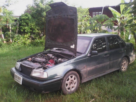 รถเก๋ง Volvo 460 GLT เกียร์ออโต้ติดแก้ส LPG