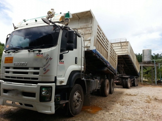 รถอีซูซุ 10 ล้อดั้ม FXZ  360 แรงม้า. ปี 53  ( ขายแม่ , ลูก )  ( รถวิ่ง 25x,xxx กม. )   สนใจติดต่อ 081 - 6079515