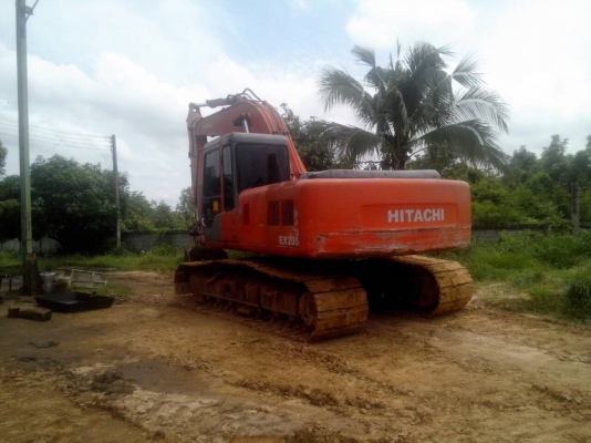 HITACHI EX-3-200 ไฟฟ้าครบ แอร์เย็น โซ่ดี บู้ตดี เอกสารซื้อขายราคาถูก