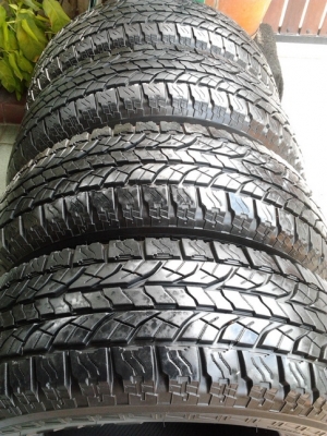 Yokohama AT-S ขนาด 265/70/16 ปลายปี 48/11 สวยๆ1ชุด