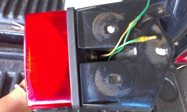 ไฟท้ายพร้อมขาจับMTX125แท้