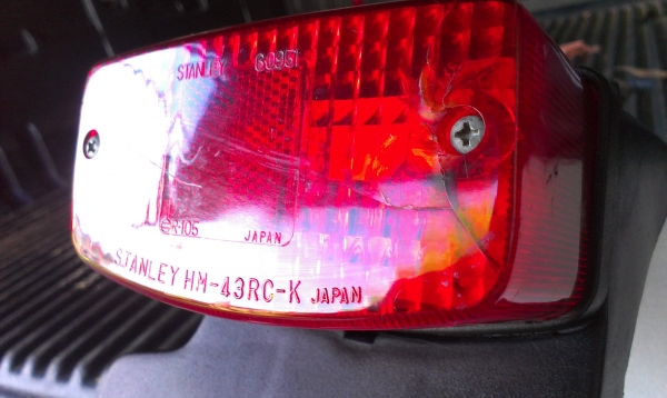 ไฟท้ายพร้อมขาจับMTX125แท้