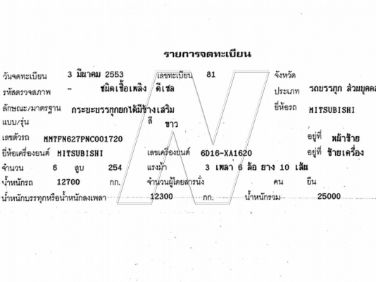 ขาย มิตซู 225 แรง ยูโรทู M627 / ปี 52 / สองเพลา กระบะดั๊ม เสรีชัย ( จัดแนนท์ได้ 1 ล้าน ) ขาย มิตซู 225 แรง ยูโรทู M627 / ปี 52 / สองเพลา กระบะดั๊ม เสรีชัย ( จัดแนนท์ได้ 1 ล้าน )