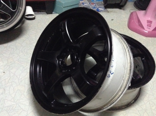 แม็กขอบ 17 นิ้วลาย gtr by japan 5 รู 114 คู่ละ 3000 บาท