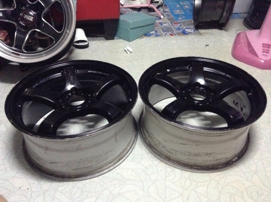 แม็กขอบ 17 นิ้วลาย gtr by japan 5 รู 114 คู่ละ 3000 บาท