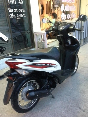 ราคาถูก Honda Spacy i ปี 2556 ลายใหม่ทูโทน สีขาว ดำ รถสวย ประหยัดน้ำมัน ราคาถูก Honda Spacy i ปี 2556 ลายใหม่ทูโทน สีขาว ดำ รถสวย ประหยัดน้ำมัน