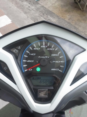 ราคาถูก Honda Click 125 i ปี 2556 รุ่น idling stop ตัวท๊อป (ล้อแม็กซ์)