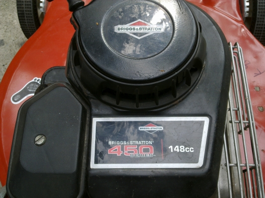 ขายรถเข็นตัดหญ้า Briggs &amp; Stratton