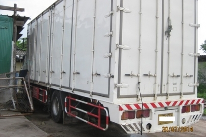 ขาย mega 500 NGV แท้ ปี 53 ตู้สิบบานยาว 7.9 m สวยพร้อมใช้ครับ โทร 088-4501277